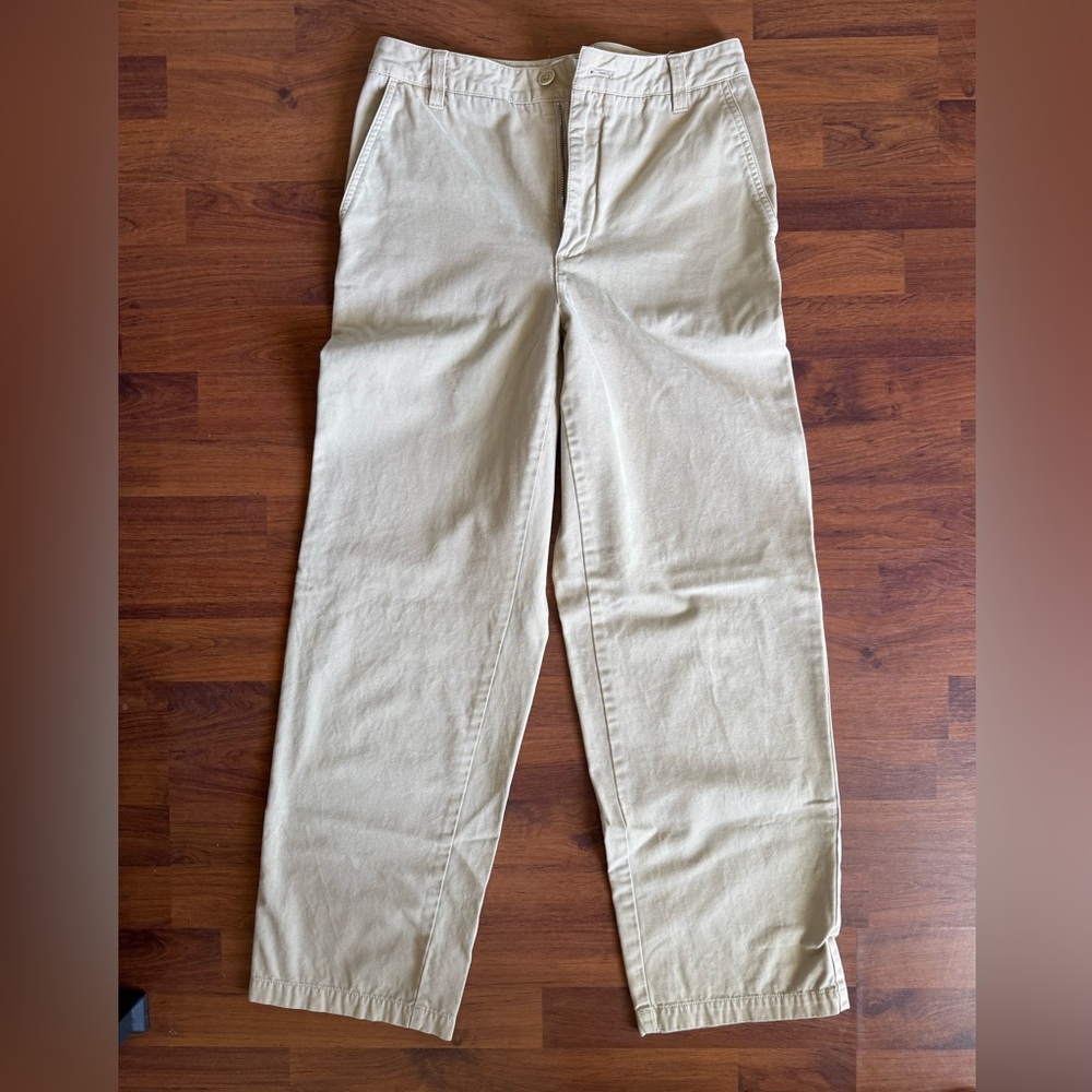 Sunday Best x Aritzia‎ High Rise Khaki Pants Sz 8
